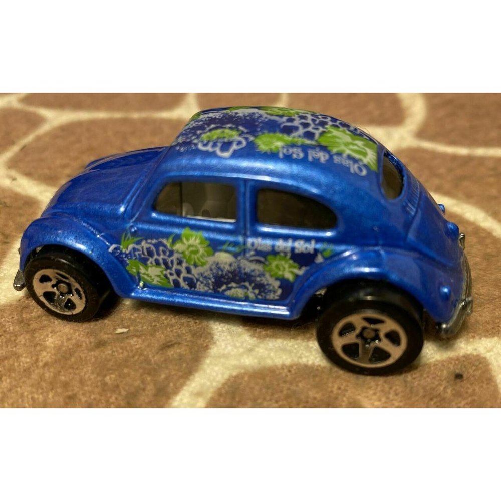 Vintage Hot Wheels VW Volkswagen Beetle Bug Blue